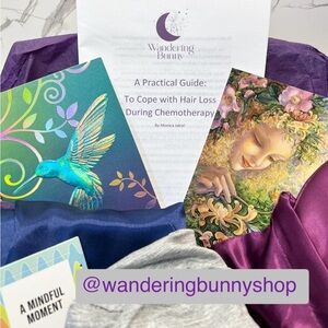 Chemotherapy Hair Loss Breast Cancer Kit (Gray Hat), Made by a Survivor